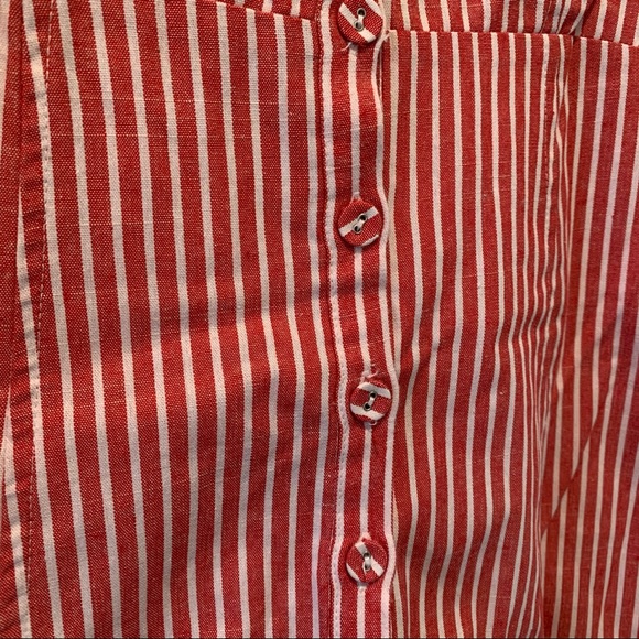 ⭐️ NEW Forever21 Red and White Stripe Dress - Picture 3 of 6